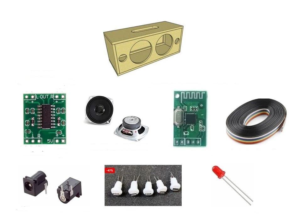 Audio Boom-Box Making Kit Educational Electronic Hobby Kit