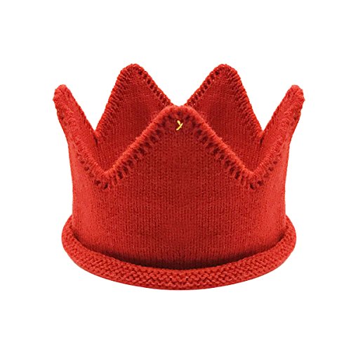 Wrapables® Baby Boy & Girl Birthday Party Knitted Crown Head