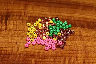 Hareline Plummeting Tungsten Beads (Pink Jaw Breaker, 7/32