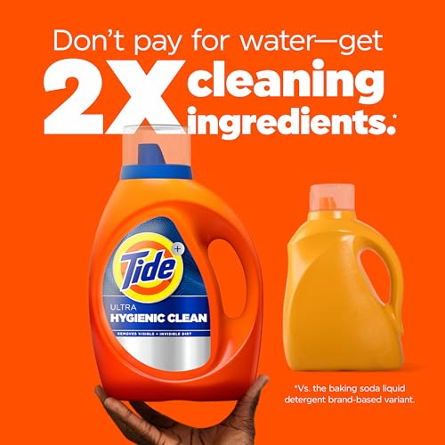 Tide Hygienic Clean Heavy 10X Duty Laundry Detergent Liquid Soap, Original Scent, HE Compatible, 59 Loads, 84 fl oz - image 6