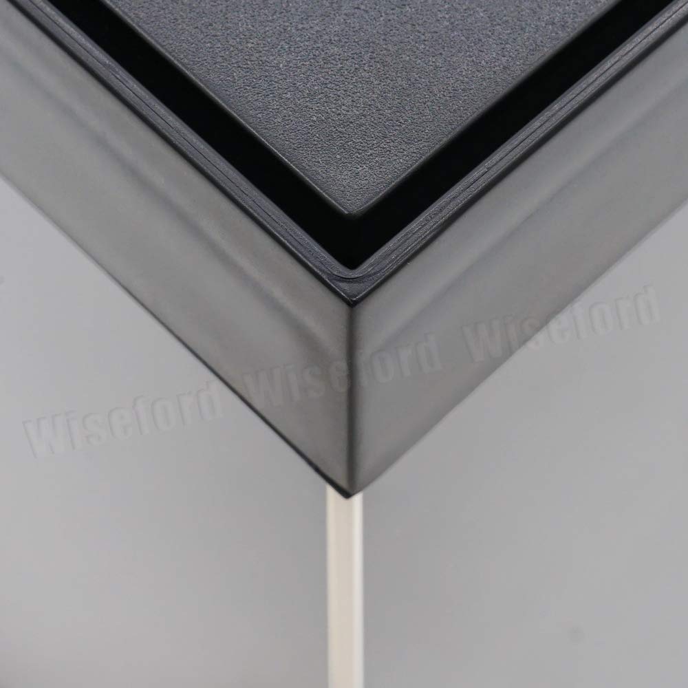 Teca Plexiglass 37,5 x 19 x 23 cm Vetrina Acrilico Espositore per Action Figure 17cm Modellino Bambole Scala 1/12