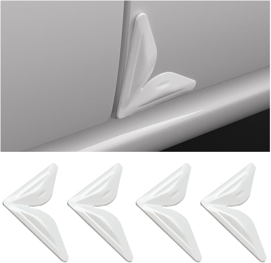 YDSTNiu 4 Pieces Car Door Corner Guards for Audi Q2 GA I 2020-2024, Anti-Collision Protector Strip Stylish Decorative Edge Scratch Guard Accessory