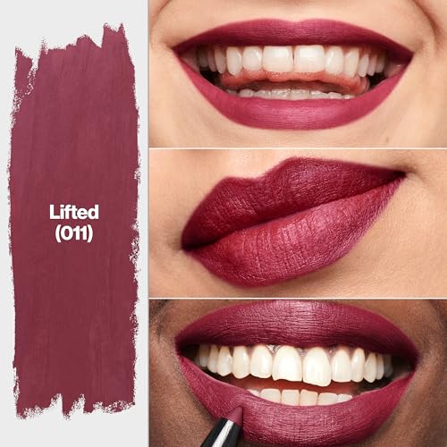 Image of REVLON ColorStay Matte Lite Crayon Lipstick with Built-in Sharpener, Smudge-proof, Water-Resistant Non-Drying Lipcolor, 011 Lifted, 1.4 g