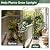 6.3Ft 100% Metal Garden Obelisk Trellis for Climbing Plants Outdoor, Rose Trellis for Potted Plants, Sturdy Garden Trellis for Climbing Vines, Vegetables, Flowers Stands, 1 Pack