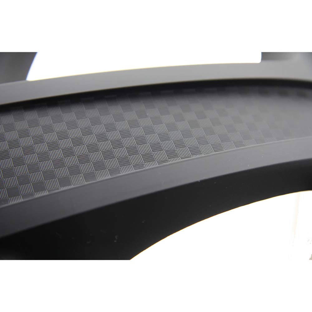 AUTOSTYLE VR Black 15 pulgadas Tapacubos para Coche, Negro/Carbon Look/Logo, 4 Unidades