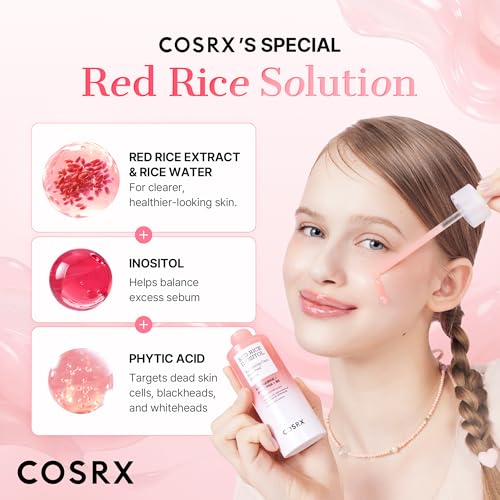 COSRX Red Rice Pore Peel Shot, Blackhead Remover AHA BHA PHA, 2.7 fl oz - image 3