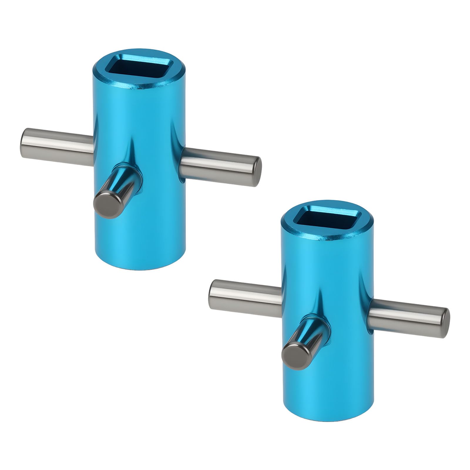 eMagTech 2PCS RC Car Diff Locker Part Differential Fixed Shaft Compatible with T-amiya TT02 TT02D RC Car