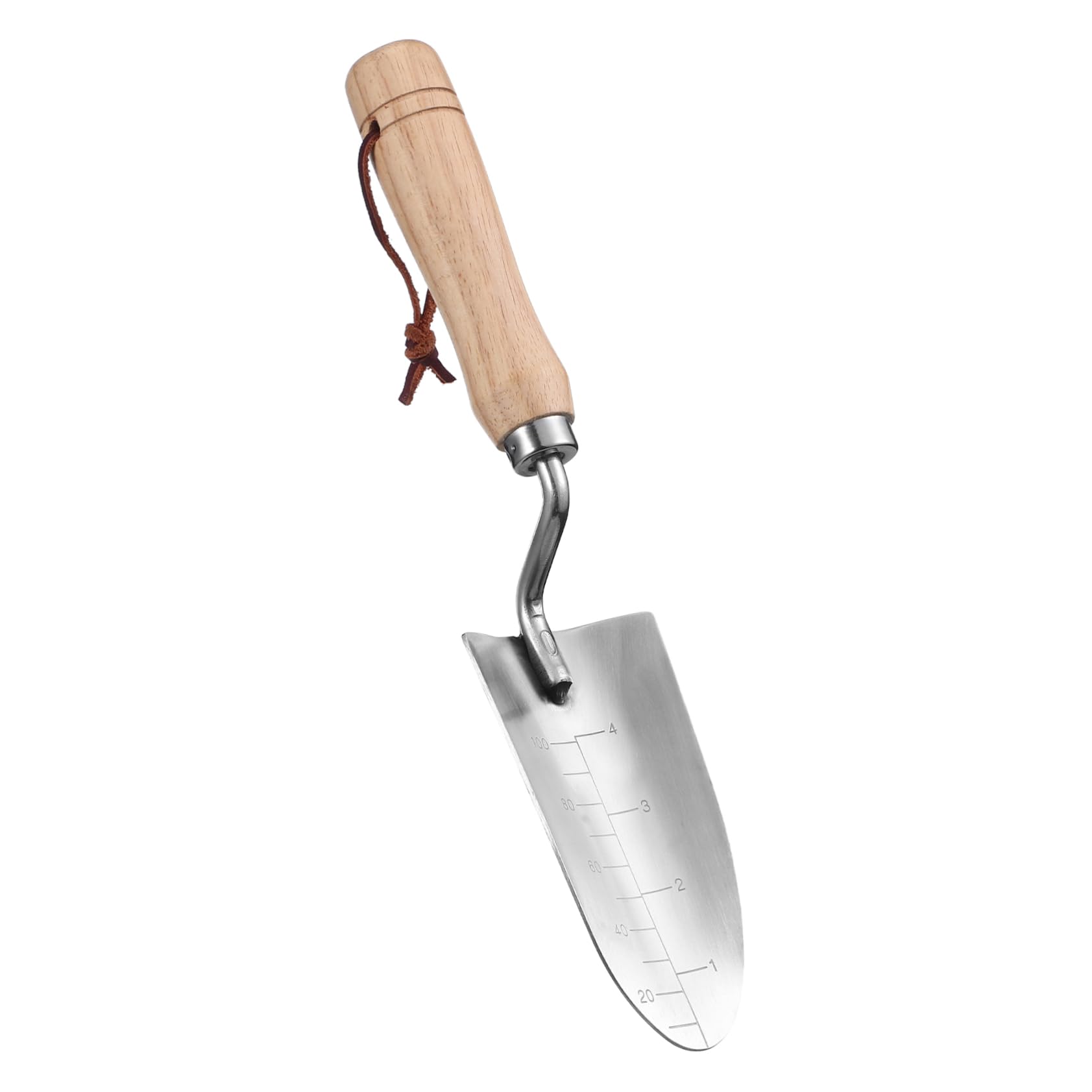 VANZACK 5 Stück Gartenkelle mit Maßstab Robustes Gartenwerkzeug für Präzises Pflanzen und Umpflanzen für Kleine und Gartenarbeit Langlebig und Benutzerfreundlich