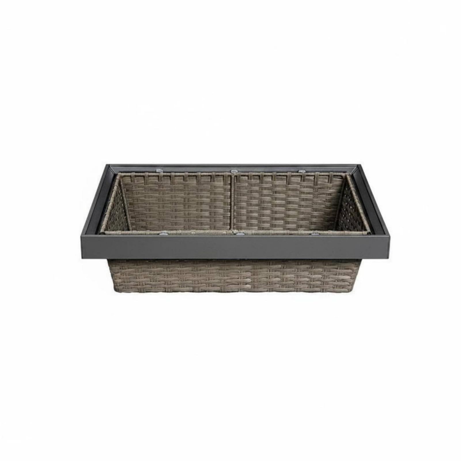 Qianly Cajón Deslizable Multifuncional Cesta Extensible de Armario Instalación Integrada Cesta Deslizable bajo Estante para Vestidor, 800 Mm
