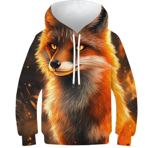 Sweat-shirt Fiery Fox Majesty-3 pour enfants de 11 à 13 ans
