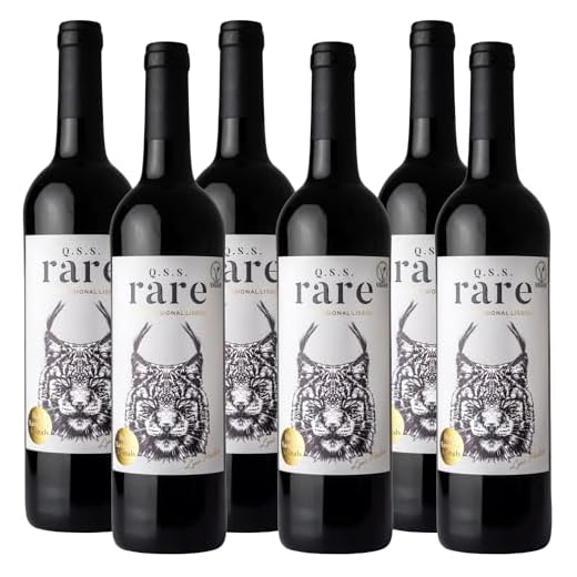 QSS Rare Rotwein Lince 75cl aus der Region Lissabon, Karton mit 6 Flaschen Wein, Cuvée aus Touriga Nacional, Cabernet Sauvignon & Syrah, mit Noten von roten Früchten