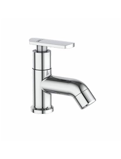 VALDO Bat Brass Pillar Cock with Foam Flow Tap Wash Basin Tap and Kitchen, Bathroom Basin Taps