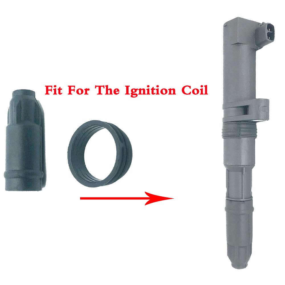 Bobina de encendido de goma y anillo para R-enault Clio II III Espace III IV Laguna I II Megane I II SCÉNIC I II Trafic II O-pel Vivaro A N-issan Primastar D-acia Duster Logan1997-