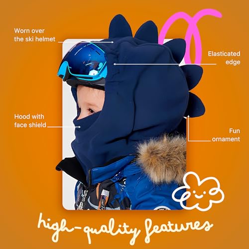 Deux par Deux Oversized Polar Balaclava for Ski Helmet3