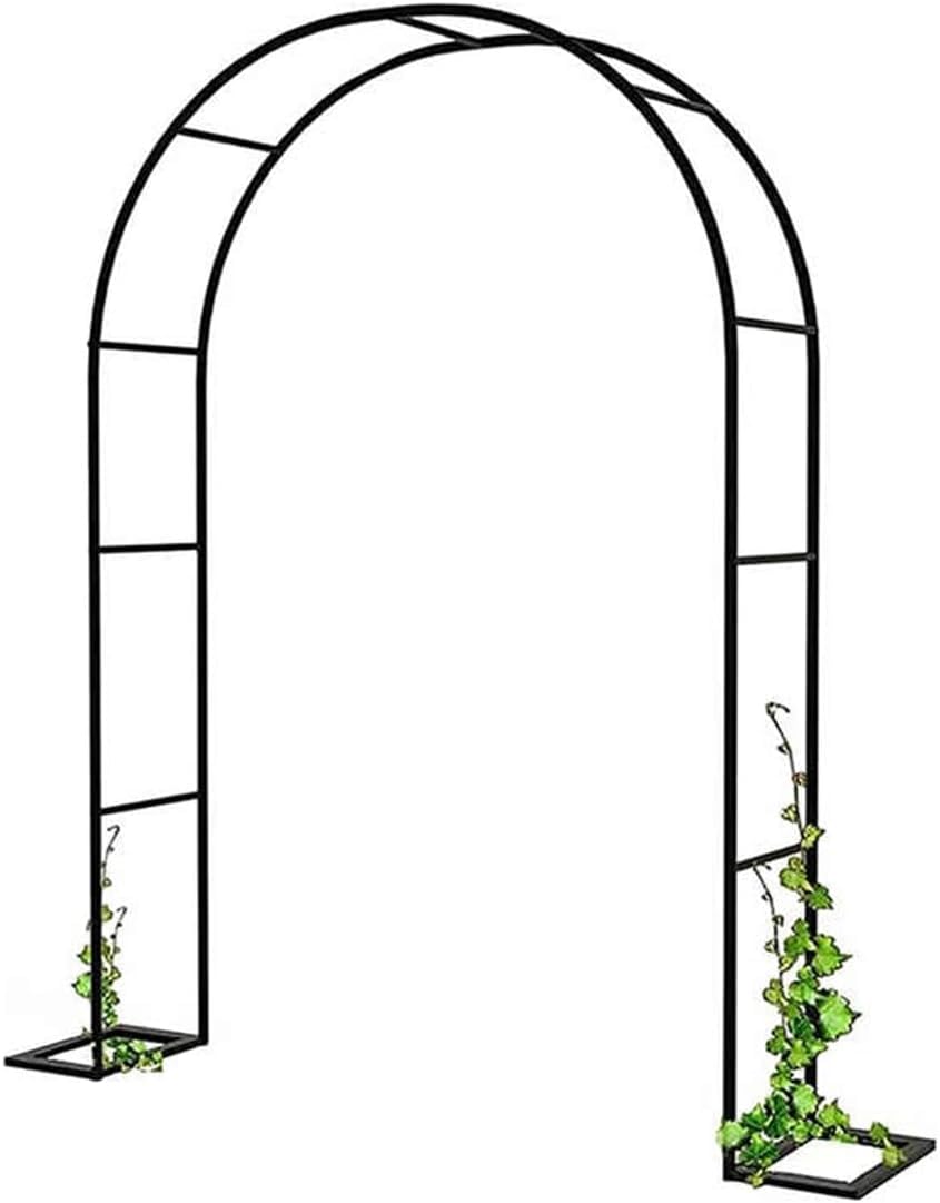 Arche de rose de jardin en métal grand format pour créer un chemin ombragé fleuri