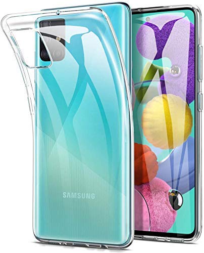 JGD PRODUCTS for Samsung Galaxy A51 Premium Transparent Soft Silicon Back Cover [Transparent] (B0B49JR24P) Amazon Price History, Amazon Price Tracker
