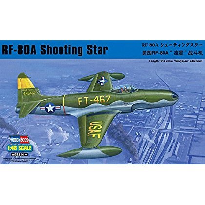 Maquette RF-80C Shooting Star Hobby Boss pour les passionnés de modélisme militaire - 2