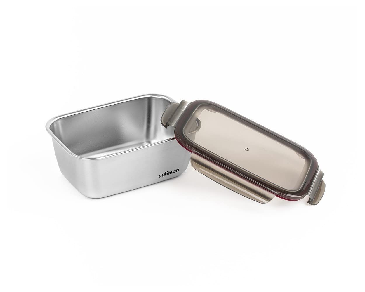 WK WARMCOOK Cuitisan - Confezione da 5 scatole per alimenti in acciaio inox, adatte al microonde, 580, 640, 920, 1100 e 1800 ml