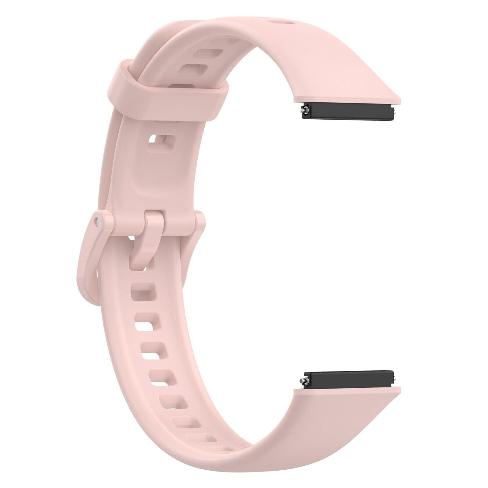 Panda Bobo For Huawei Band 7 (LEA-B19) Replacement Silicone Sport Watch band Strap (Light Pink) - Image 4
