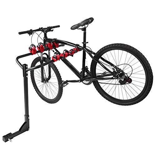 Portabicicletas para Coche, Soporte de Bicicleta Trasero Plegable para 4 Bicicletas, Carga 60kg