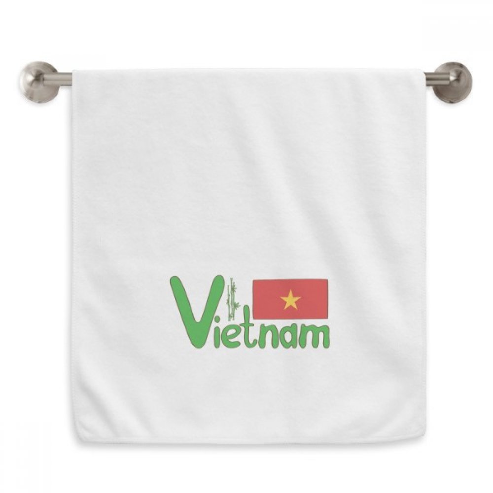Serviette de toilette Vietnam de qualité supérieure motif diadème élégant
