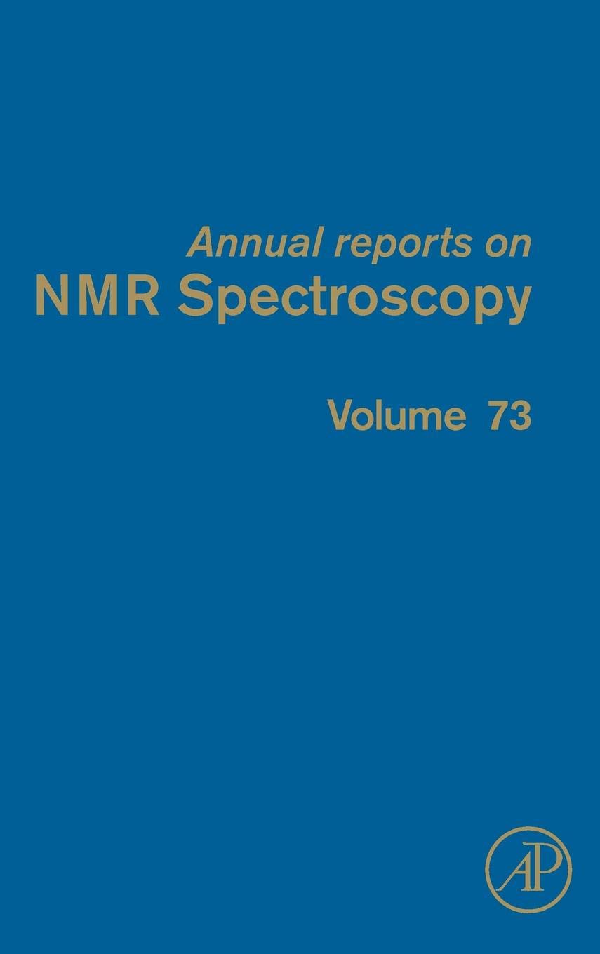 Buy Annual Reports on NMR Spectroscopy (Volume 73) — BookShops.in