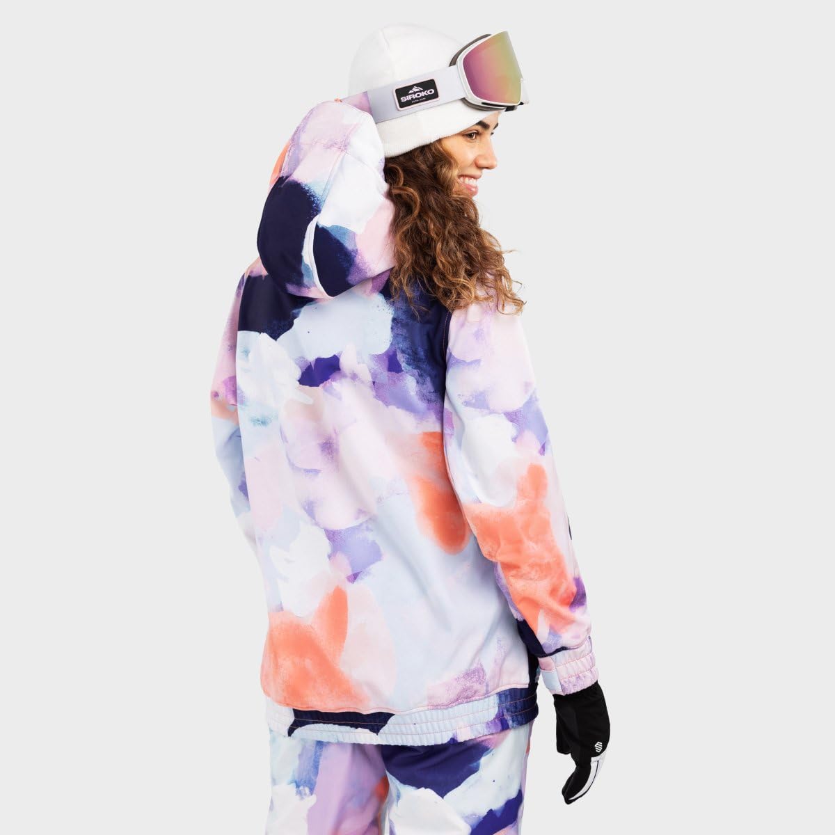 SIROKO Chaqueta para snowboard/esquí esquí y nieve W3-W Halo Multicolor