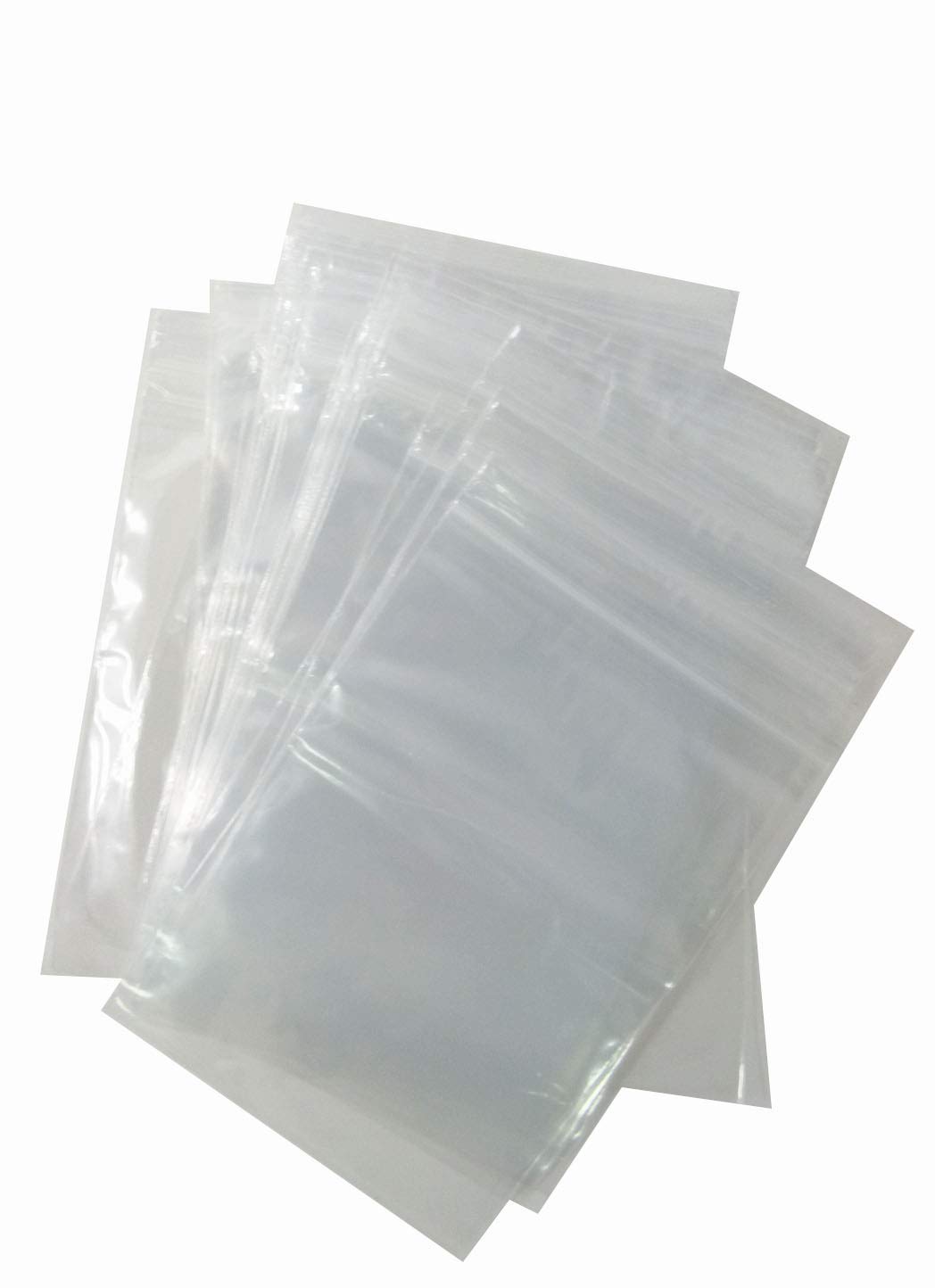 1000 X Grip Seal Bags Self Resealable Grip Poly Plastic Clear -  6 x 9