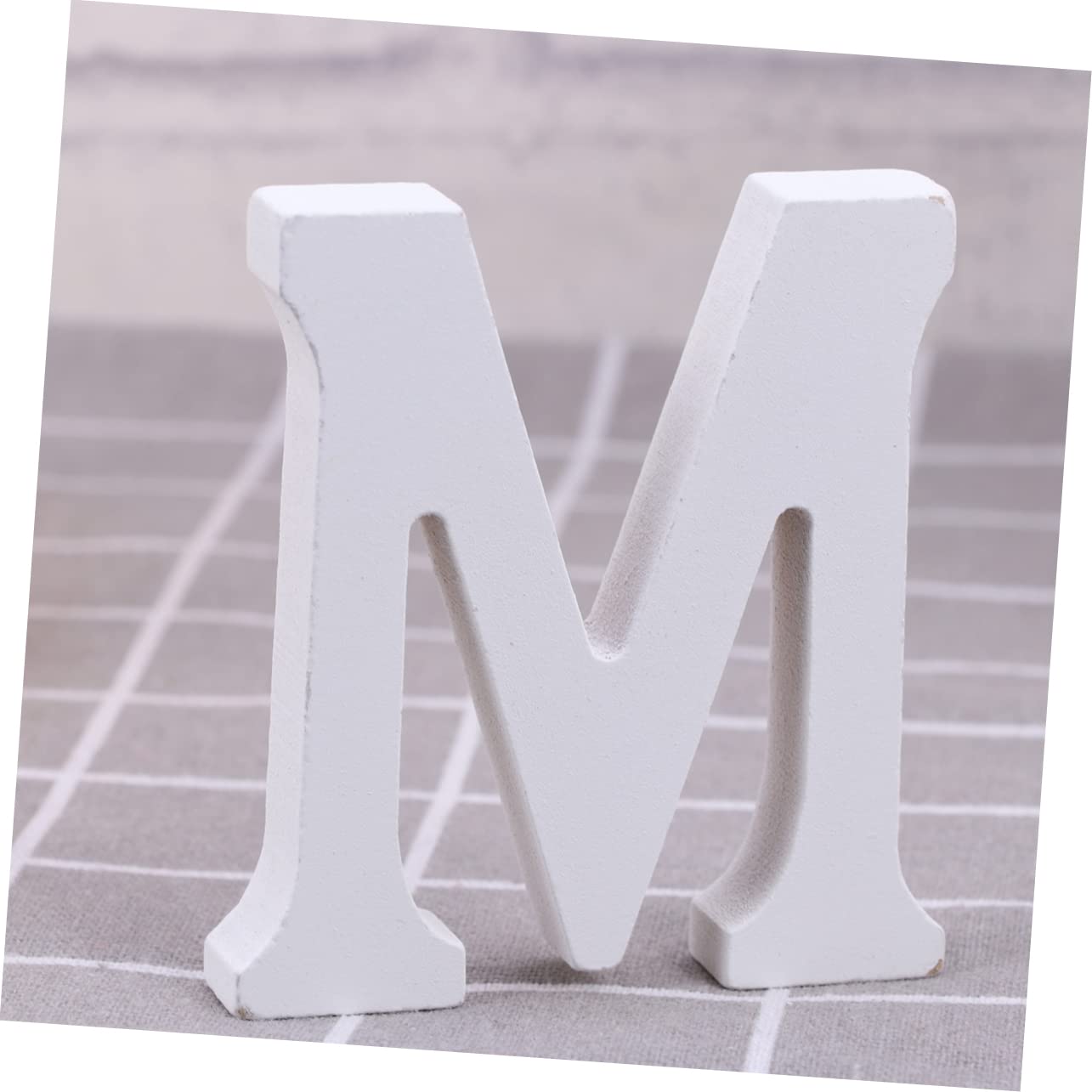 Cabilock Diy Wood Letters Decor 8cm Alphabet Decor for Home Party and Boys and Girls' Learning