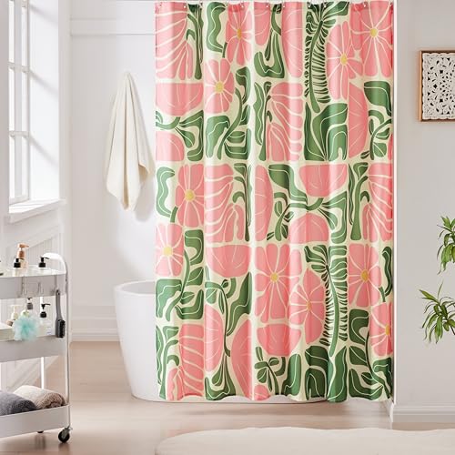 Ohocut Mid Century Moderne abstrakte geometrische Boho Duschvorhänge für...