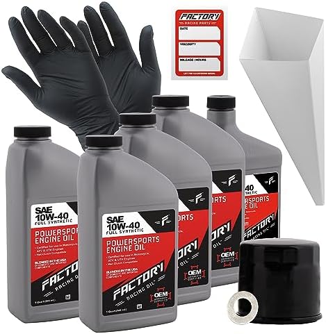 Amazon.com: Factory Racing Parts Oil Change Kit compatible with Suzuki ...
