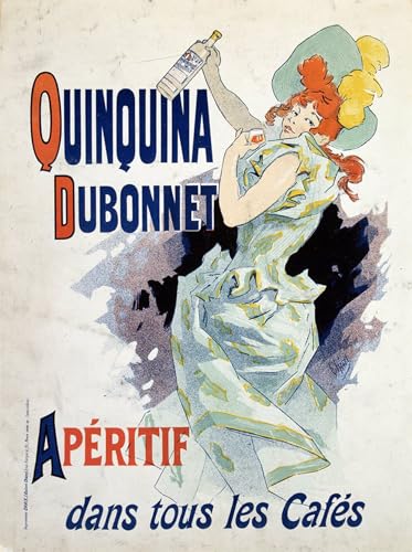 Tableau Quinquina Dubonnet affiche d'art pour décoration chambre