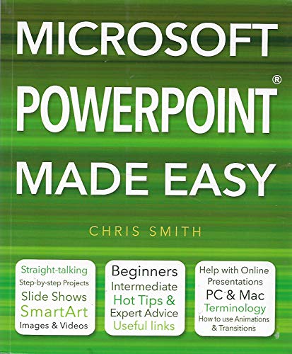 Microsoft Powerpoint Made Easy 1783616148 Book Cover