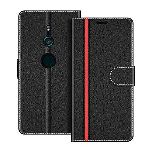 Telefonos Moviles Sony Xperia COODIO Funda Sony Xperia XZ3 con Tapa, Funda Movil Sony Xperia XZ3, Funda Libro Sony Xperia XZ3 Carcasa Magnético Funda para...