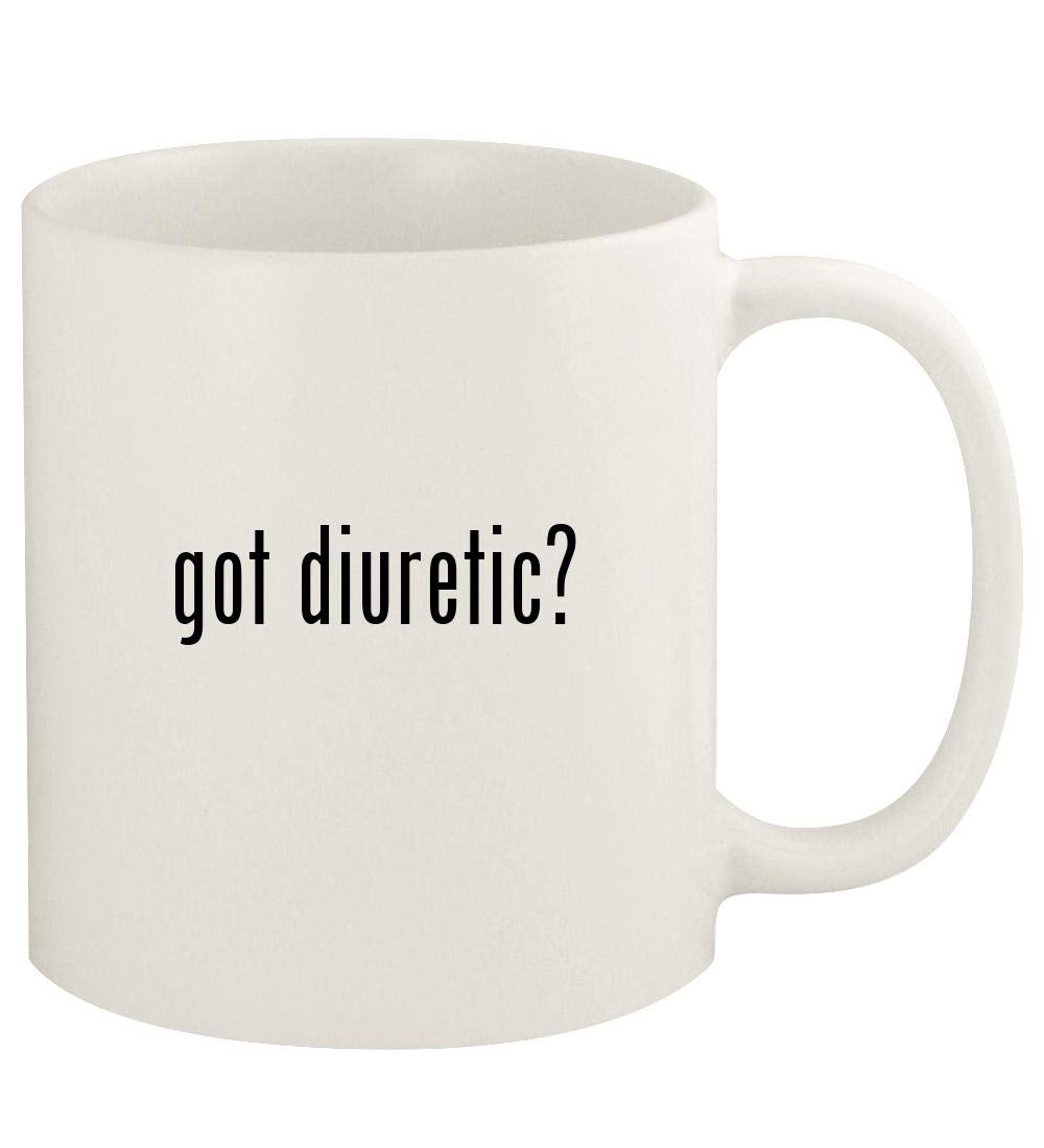 got diuretic? - 11oz Ceramic White Coffee Mug Cup, White