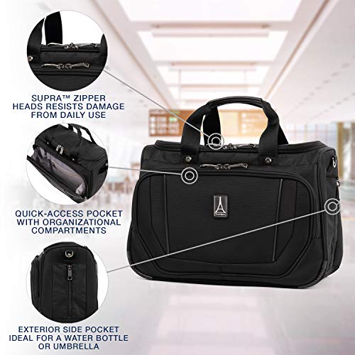 Travelpro Crew Versapack-Deluxe Tote Bag, Jet Black, One Size