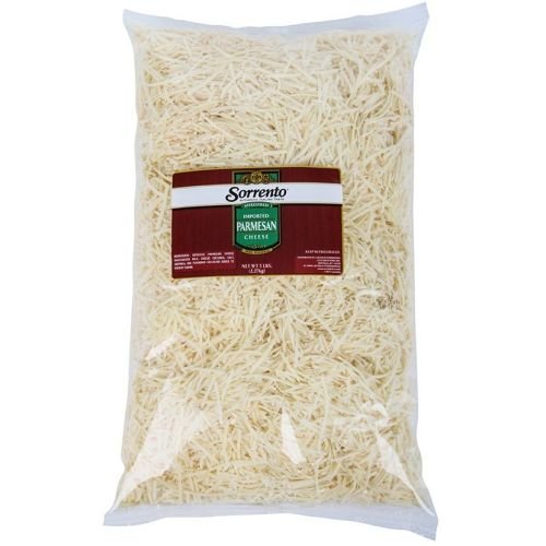 Sorrento Imported Shredded Parmesan Cheese, 5 Pound -- 6 per case.