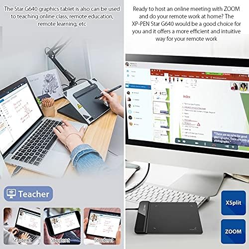 Tableta gráfica digital para dibujo, animación y OSU, con 8192 niveles de presión y soporte de inclinación de 60°, ideal para educación artística y modelado 3D miniatura 4