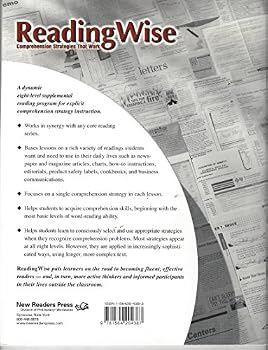 Paperback Reading wise: Comprehension strategies that work: Teacher's Guide Book