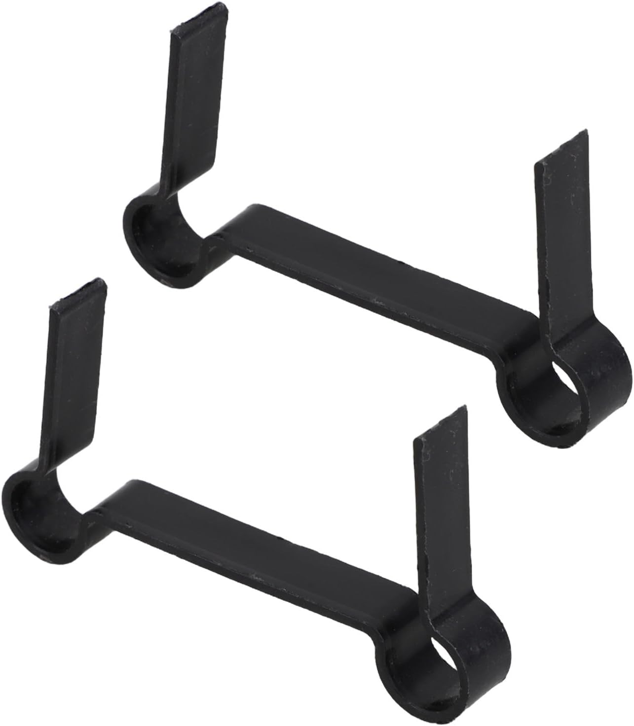 2pcs Glass Door Hinge Gasket Replacement Rubber Black | Anti-slip Buffer Pads, Corrosion Resistant and High Elasticity, Reduces Vibration in Humid Environments