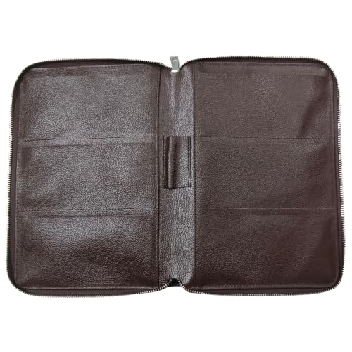 Funda de cuero de grano completo para múltiples cheques el regalo ideal para empresarios