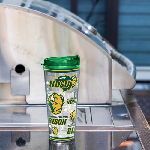 Image of Rico Industries NCAA College Double Wall Mayhem 16oz Or 20oz Tritan Tumbler W Lid