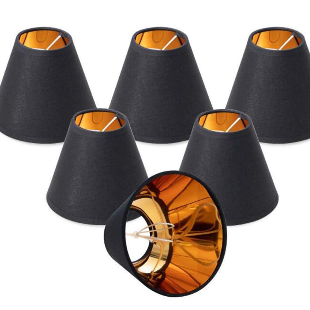 Uonlytech Abat-Jour en Lin Tissu Housse de Lampe pour Lustres Lumières Table Lampadaire Lampes de Plafond Remplacement de Lampe