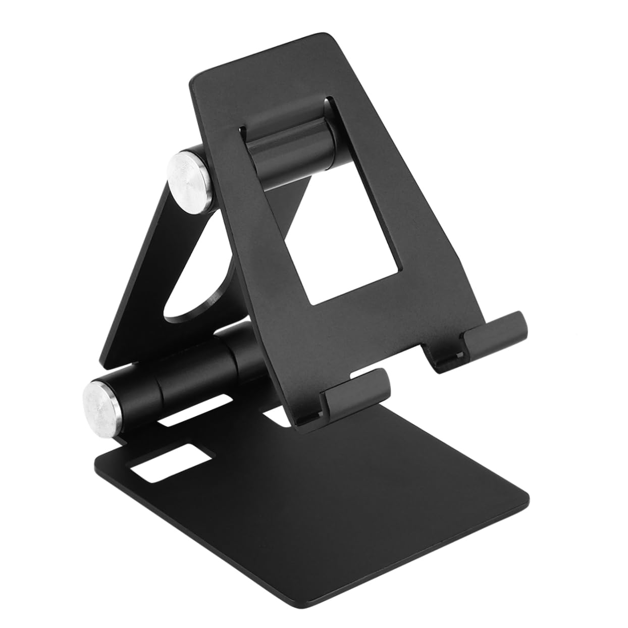 Hemobllo 2 Pezzi Supporto Da Tavolo Per Telefono Cellulare Con Base in Metallo Stabile Supporto Da Tavolo Portatile Per Tablet Per Cucinare I Compiti