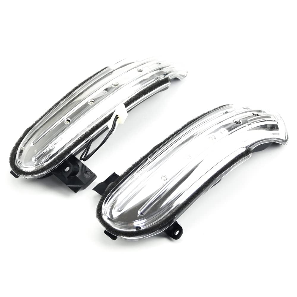 Clear Lens Amber LED Side Mirror Turn Signal Light For Mercedes SLK R171 & SL R230 – Easy To Install, Improves Safety
