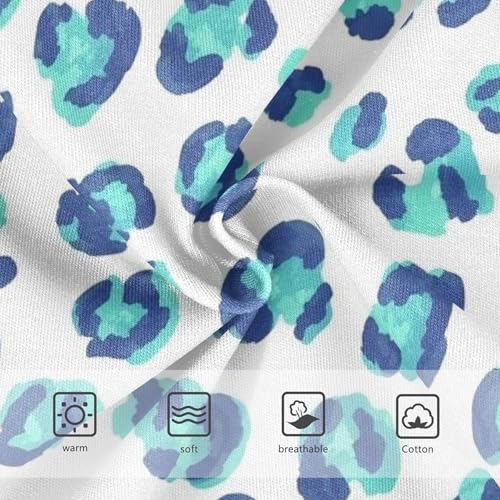 Toddlers Underwear Floral 2t Cotton Cute Panties Girl Animal Underpants Briefs Blue Green Leopard Spots White3