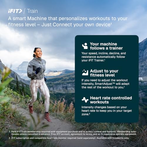 NordicTrack T Series 7 Treadmill with iFIT Train Monthly Membership - 1 Month Included - Image 7