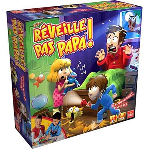 Goliath Réveille Pas Papa - Jeux de Société Drôle pour Enfants - A partir de 4 Ans - Développant Concentration, Réflexion et Motricité - A Jouer en Famille ou entre Amis - 2 à 6 joueurs