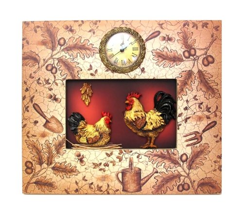 Precious Kids 42101 Lucy-Glass Photo Frame with Clock