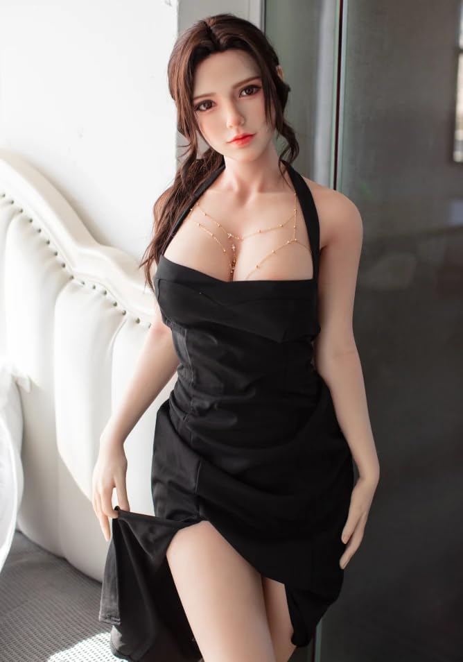 Image of Sex Dolls Full Size Male Silicone Sex Dolls Lifelike Female Torso Big Breast Sex Doll Life Size for Men Adult Sex Toy TPE Full Body Love Dolls Built-in Metal Skeleton Standing Feet Realistic Sex Doll
